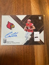 A52,765 - 2017 Elite Draft Picks Draft Picks Autographs #201 Cole Hikutini