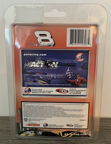NASCAR Looney Tunes Dale Earnhardt Jr 2002 Monte Carlo 1:64 Die Cast - Picture 2 of 2