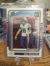 2024 Panini Donruss Optic - Rated Rookie Will Reichard #297 (RC)