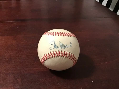 STAN MUSIAL AUTOGRAPHED OFFICIAL NATIONAL LEAGUE BASEBALL NO COA
