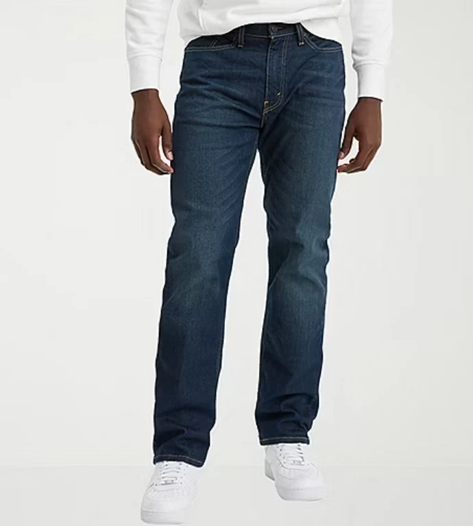 NEW MENS LEVIS 514 BLUE JEANS STRAIGHT REGULAR FIT STRETCH 38 32 40 30 005141702