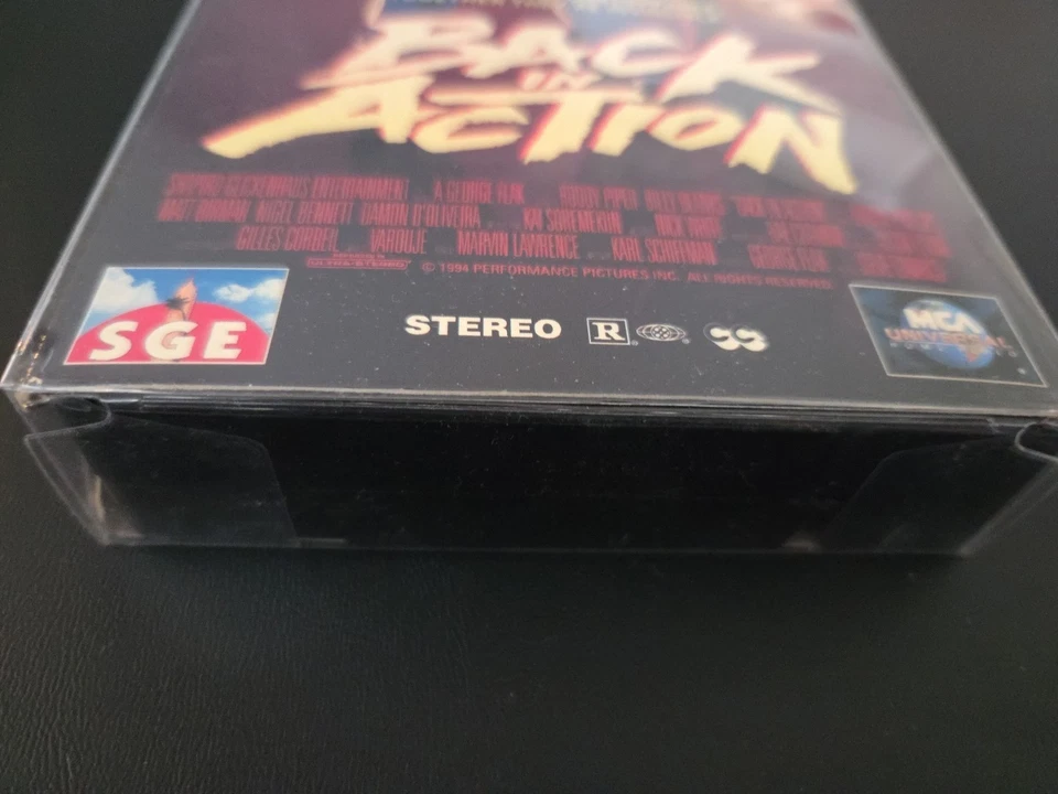 Back in Action (VHS, 1994, Billy Blanks) Untested - Image 2 of 4