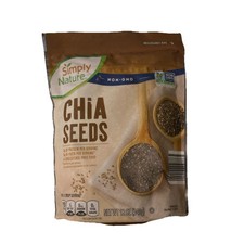 Simply Nature NON-GMO Chia Seeds 12oz 340g 2 Bags
