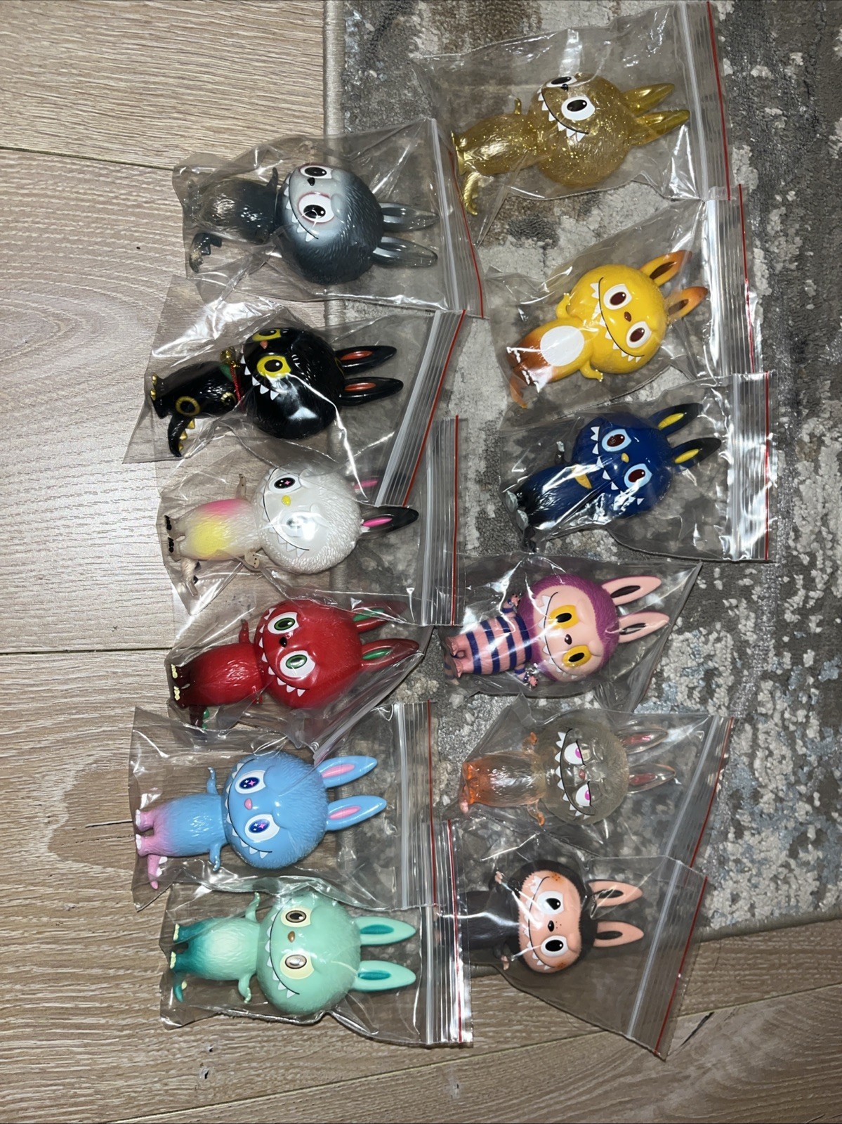 Pop Mart × How2Work The Little Monsters Mini Series 4 Zimomo Labubu All 12-image