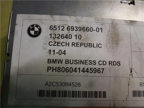 65126939660 Sistema Audio/Radio Cd para BMW SERIE 3 BERLINA (E46) 318i 20 73593 - Imagen 2 de 4