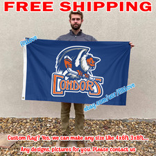 Bakersfield Condors Flag Banner 3X5 ft AHL American Hockey League Fan Home Decor