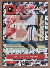 2022 Panini Chronicles Draft Picks Rookie Cracked Ice #21 George Pickens 9/9