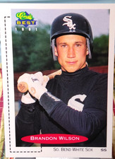 1991 Classic Best Minor League Baseball Card-Brandon Wilson #10 (NM) Free Rtns