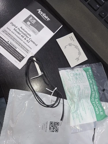 Aprilaire Outdoor Sensor 8052 & Water Saddle Valve Kit NEW 60 & 62 10009008