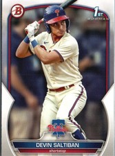 2023 Bowman Draft #BD-2 Devin Saltiban