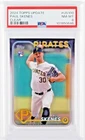 2024 TOPPS UPDATE TRUE ROOKIE PARALLEL CLEAR #100 PAUL SKENES SSP ROY #/10 PSA 8