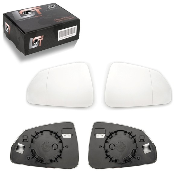 2X Spiegelglas Beheizbar AsphäRisch Links Rechts FüR Bmw 2 U06 X1 U11 X2 U10-image
