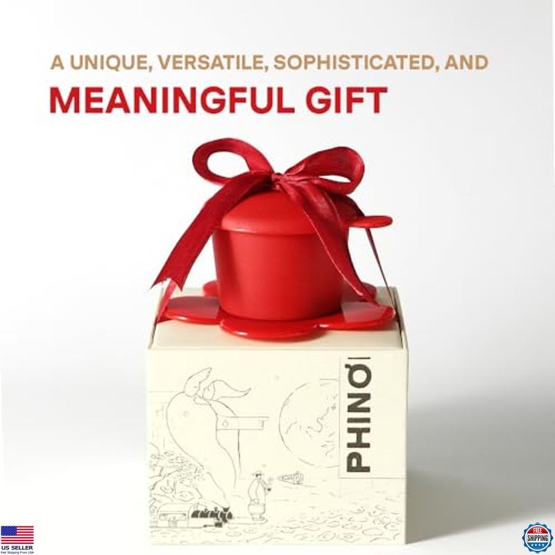 Vietnamese Phin Coffee Dripper – Red Single Cup Maker for 1-2 Servings, Reusable