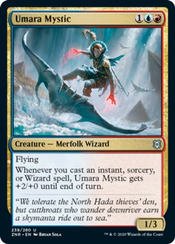 Umara Mystic~238/280~NM~(ZNR) - Zendikar Rising~MTG