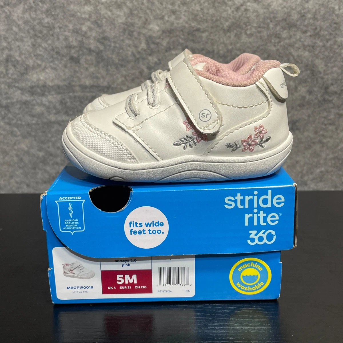 ユウ Stride Rite Baby White 5 US Shoe for sale | eBay