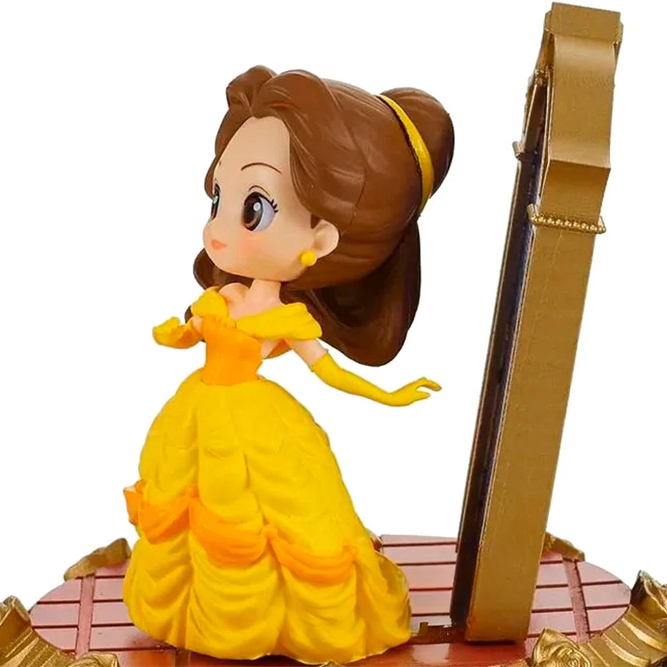 Disney Q Posket Belle Figure Ver.A 8cm Banpresto PVC Beauty & the Beast - Image 2 of 4