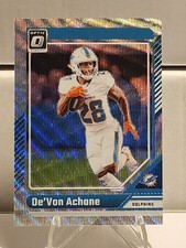 2024 Panini Donruss Optic - De'Von Achane #122 Wave Prizm /300