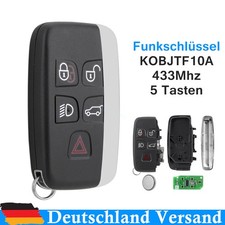 Fernbedienung Schlüssel 433MHz für Jaguar XF XE XJ XK F-PACE F-TYPE KOBJTF10A