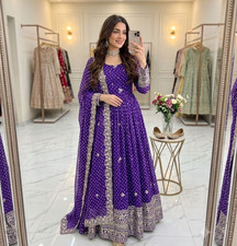 INDIAN SUIT WEDDING SALWAR KAMEEZ PARTY WEAR NEW GOWN BOLLYWOOD PAKISTANI DRESS