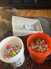 assorted golf balls used bulk