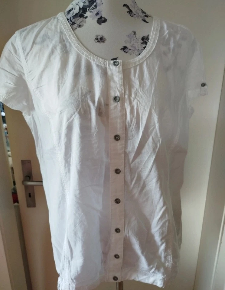 3 Kurzarm Blusen Cecil Gr. S 36 - Bild 2 von 4