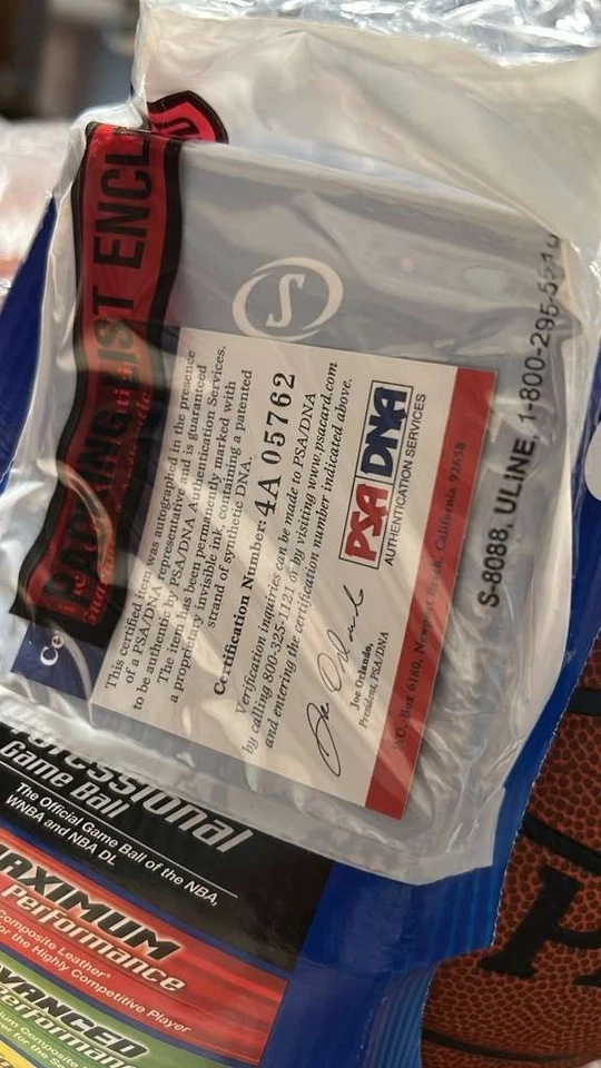 Dwayne Wade Signed NBA Basketball PSA/DNA Certified - Image 2 of 4