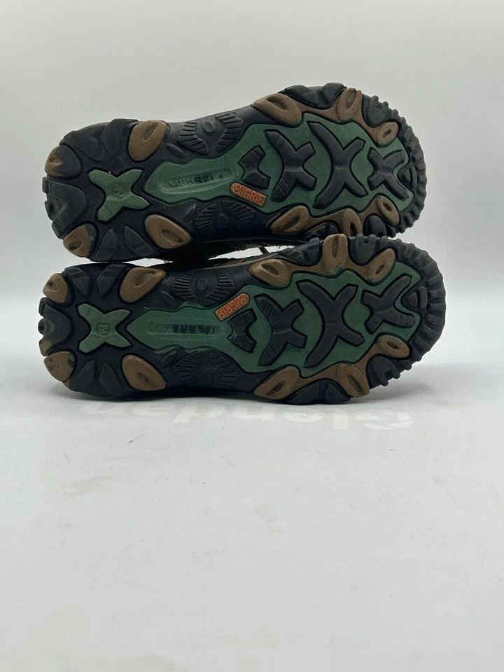 Merrell Salida Dark Earth SHARP Hiking Boot Women's Sz 7.5 Brown Suede - Image 4 of 4