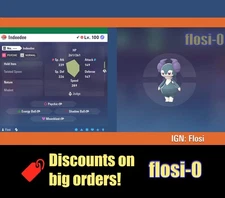 6IV Shiny Indeedee Pokemon Legends ZA (Legends Z-A)