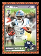 2025 Score-A-Treat #67 Antwane Wells Jr. Rookie New York Giants