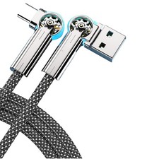 Schnelllade-Usb-Typ-C-Datenkabel, 180-Grad-Drehgelenk, Gaming-Datenkabel, H2522