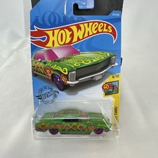 Hot Wheels 1:64 1964 Buick Riviera HW Art Cars Green Sugar Skull Diecast 217/250