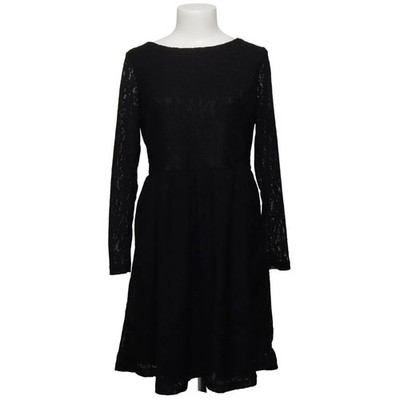 South, Kleid, Größe: 40, Schwarz, Polyester, Blumen, Spitze, Damen #4eV