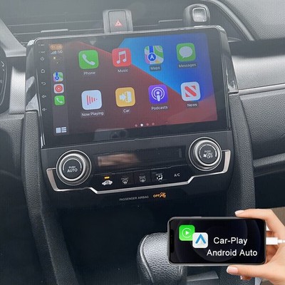 9'' 2G+64G Android 15 Car Stereo Radio For H-onda Civic 2016-2021 GPS 720p Camera