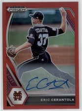 2021 Eric Cerantola Prizm Draft Red Prizm  Auto  RC 45/50    #PDP139 (G752)