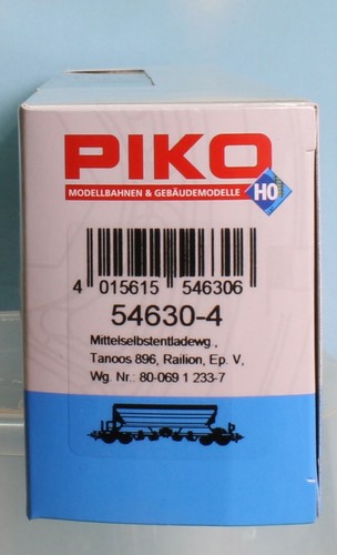 Piko 54630, Spur H0 / Maßstab 1:87, Railion Mittelselbstentladewagen, Ep. 5 - Picture 2 of 2