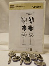 Stampin' Up Converted From Wood to Cling Two Step Stampin' Stamp Sets NEW 