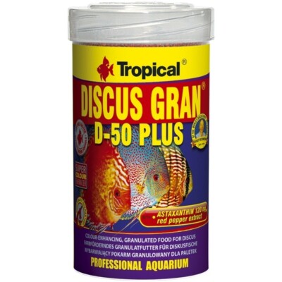 Tropical Discus Gran D-50 Plus - 100 ml