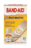 Band-aid Adhesive Bandages Plus Antibiotic - 20 Count (pack Of 3) on sale Band-aid Adhesive Bandages Plus Antibiotic - 20 Count (pack Of 3) on sale
