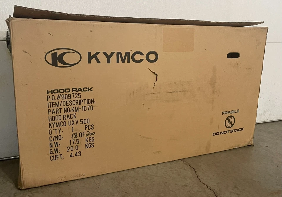 Kymco UXV 500 Hood Rack and Brush Guard KM-1070-S - Image 4 of 4
