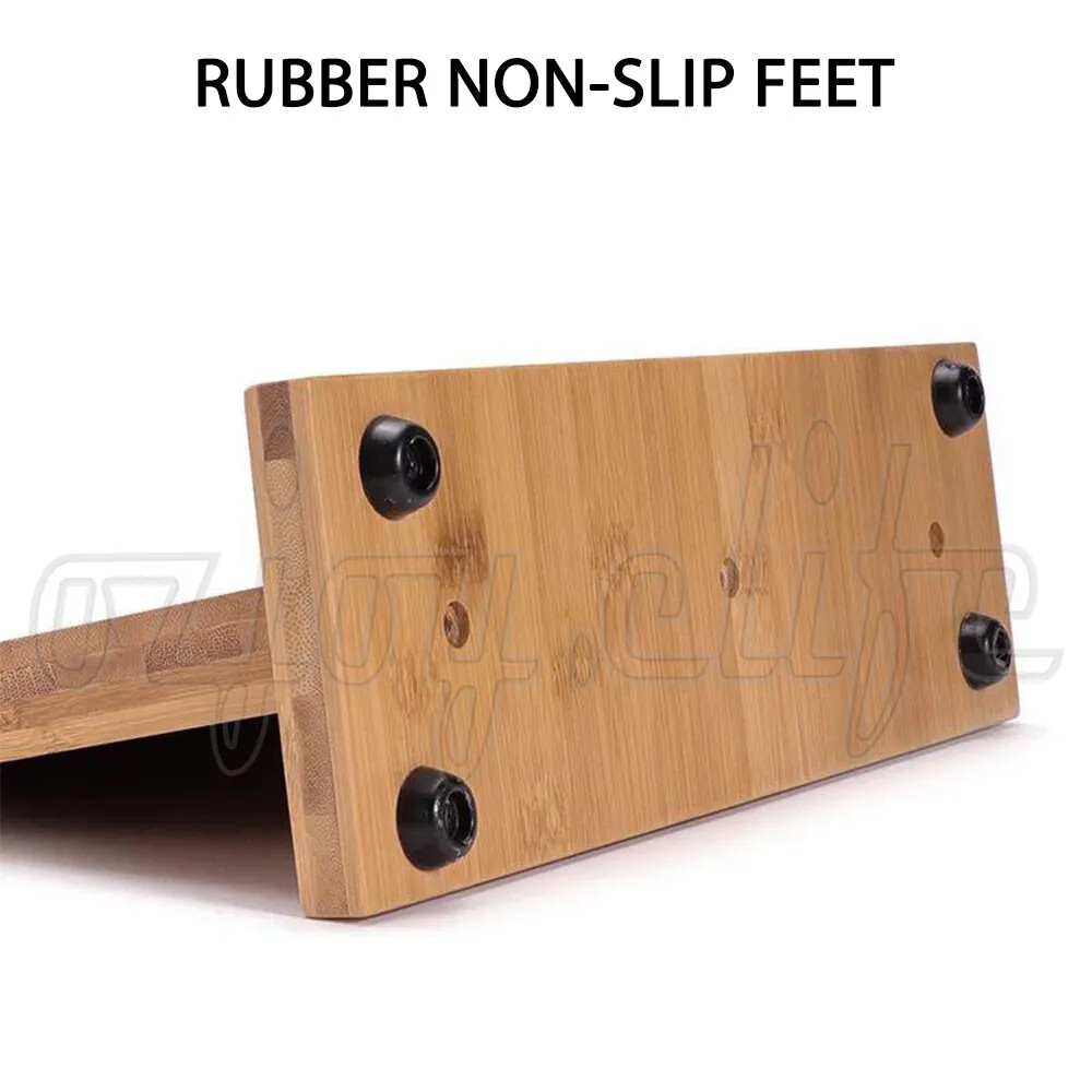 Wood Knife Holder Storage Cutlery Stand Rack Block Kitchen Bar