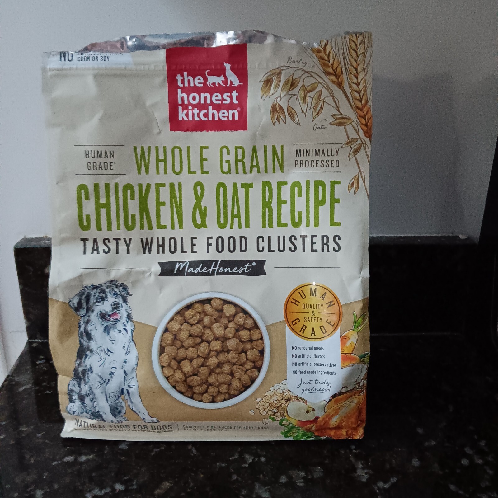The Honest Kitchen Clusters Whole Grain Beef & Oat Recipe Dry Dog Food ...