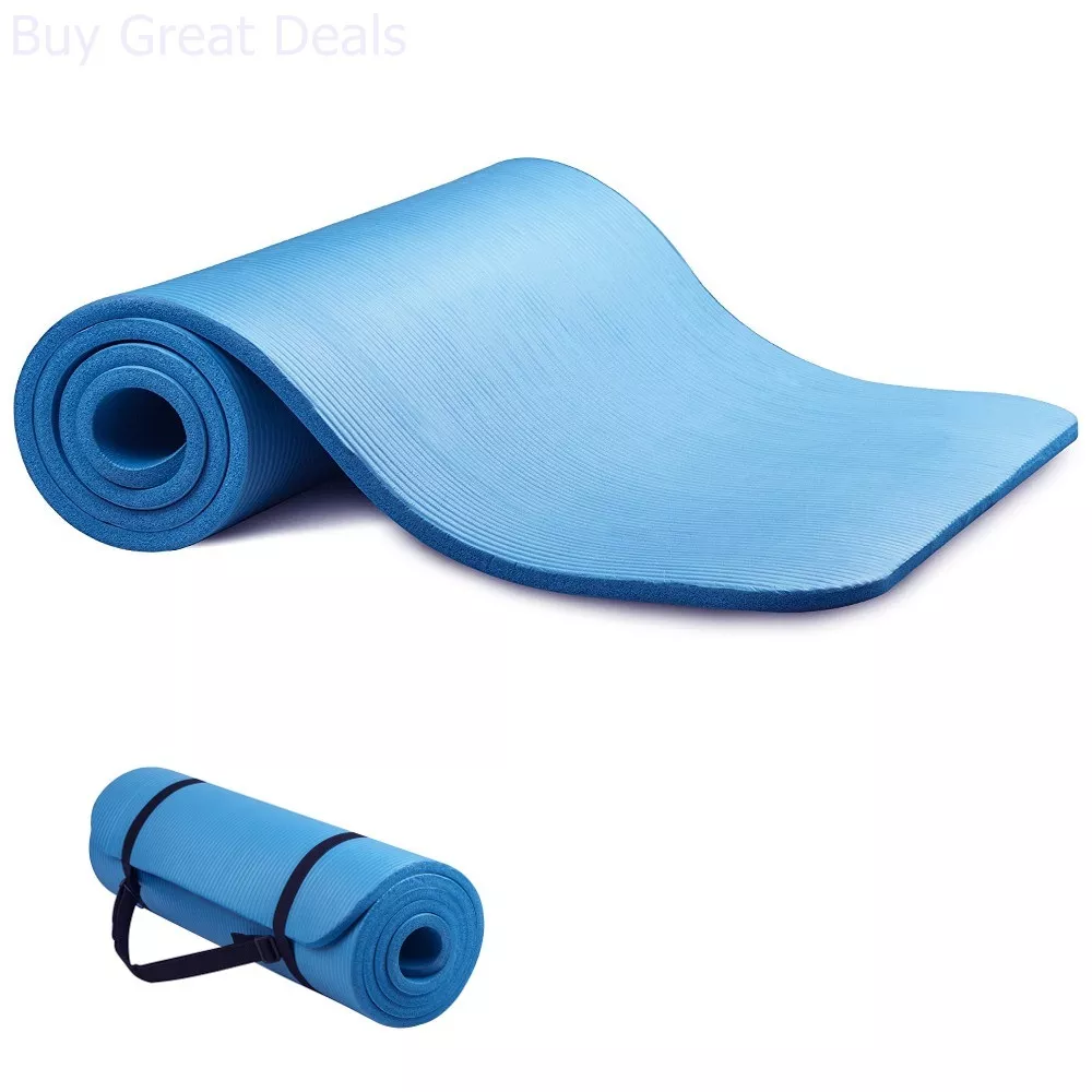 Yoga Mat BalanceFrom 1/2-Inch Extra Thick High Density Anti-Tear BFGY-AP6