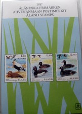 Áland# year set 1987. MNH