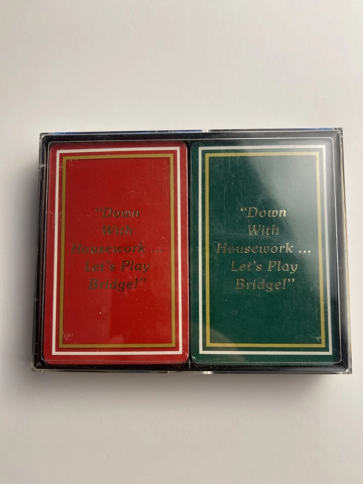 Vintage Bridge Card Game Lot Complete Sets- Hallmark Set- Sealed Set- Scorecards - Image 4 of 4