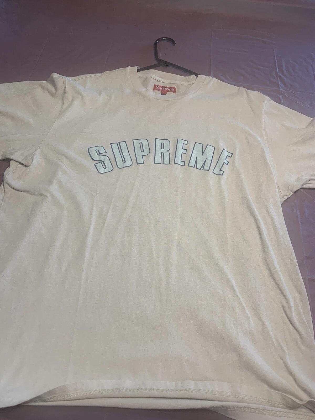 SUPREME T SHIRT HOMME BLANC TAILLE XXL