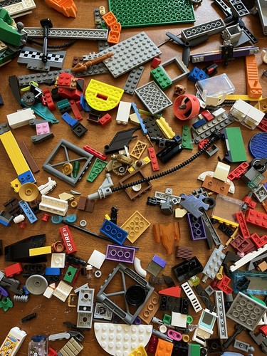 Surtido de piezas y figuras de Lego a granel 3 libras - Imagen 11 de 14