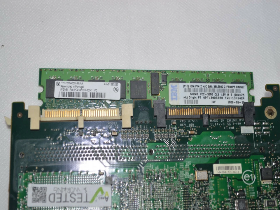 ✔️⚙️ MODIFIED - DELL PERC 5/I 512MB CACHE SAS/SATA PCI-EX RAID CONTROLLER CARD - Image 3 of 4