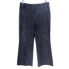 Ann Taylor LOFT Women's Gray Size 4P Original Dress Trousers Pants 30x28