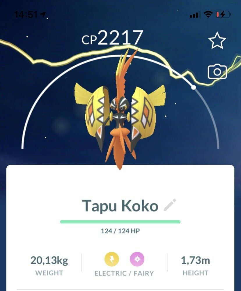 Can Tapu Koko Be Shiny in 'Pokémon GO'?