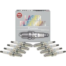 NGK Set of 8 Laser Platinum Spark Plugs 4471 for BMW M3 M5 M6 E90 E92 E93